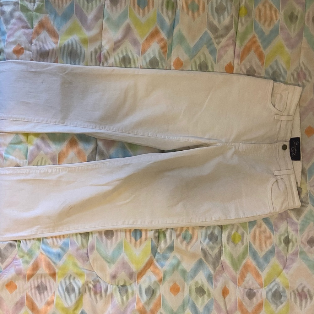 White jeans